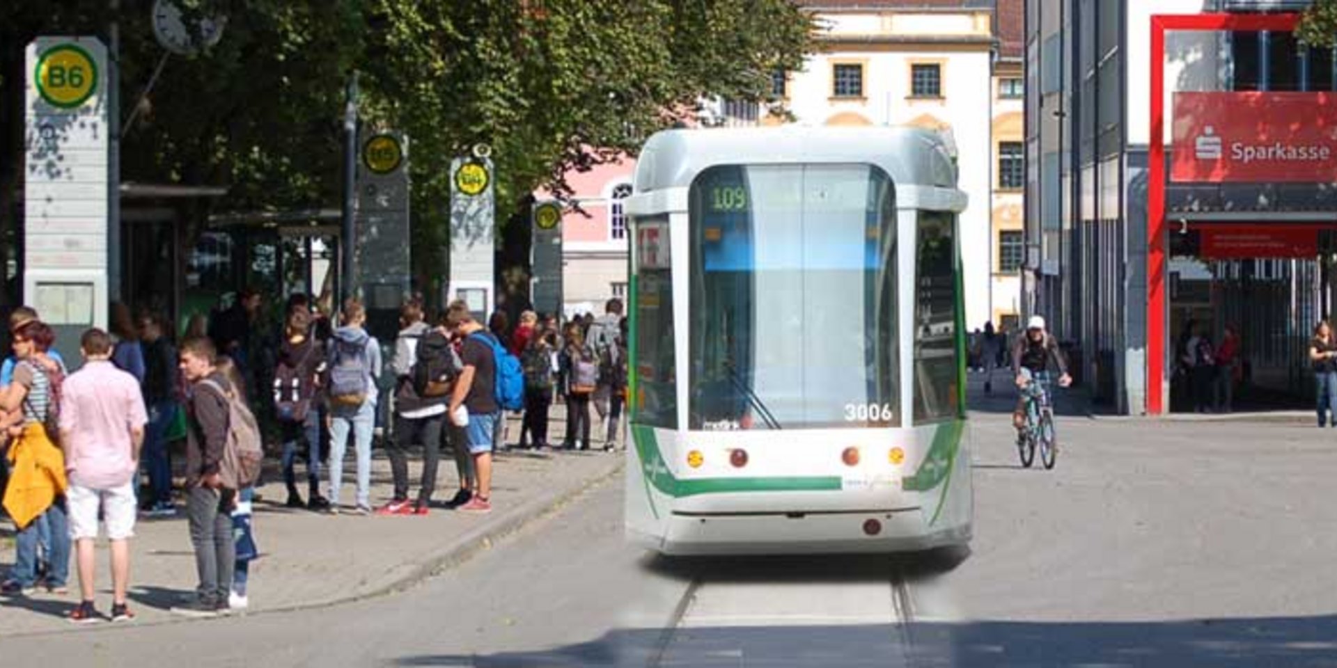 So könnte die Regionalbahn an der Kemptener ZUM aussehen