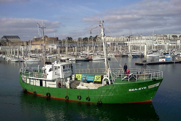 Sea-Eye im Hafen von Brest