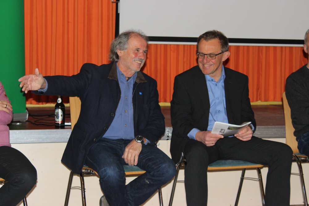 Ulli Leiner und Thomas Gehring beim Lichtmesstreffen